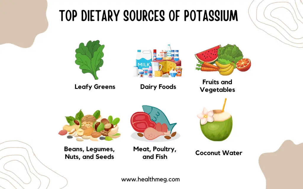 Top Sources of Dietary Potassium