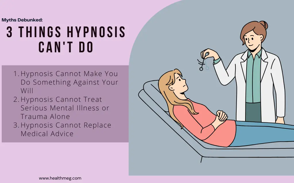 Understanding the 3 things hypnosis cannot do
