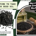 Black Seeds and Black Seed Oil