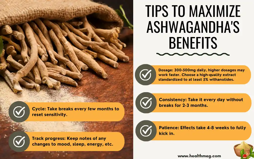 Maximizing Ashwagandha Benefits Tips